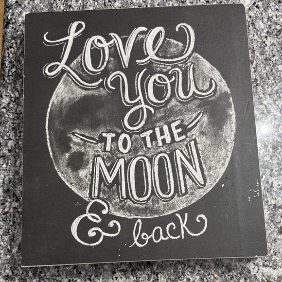 Primitives by Kathy Black and White Moon Wall Art - Picture 1 of 3